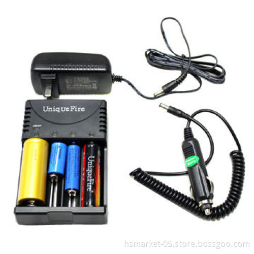 In-car Charger, Supporting 18650/26650/16340/14500 Li-ion BatteryNew